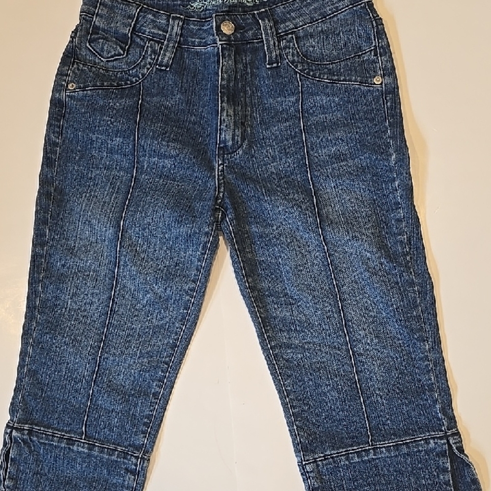 Jordan Blue Denim Capris